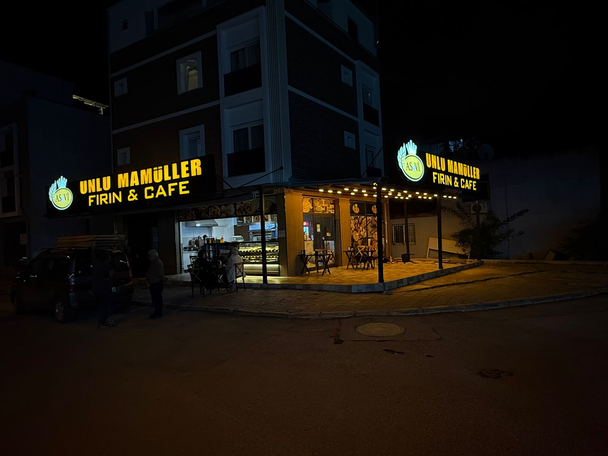 Çift Cephe Işıklı Kutu Harf Tabela