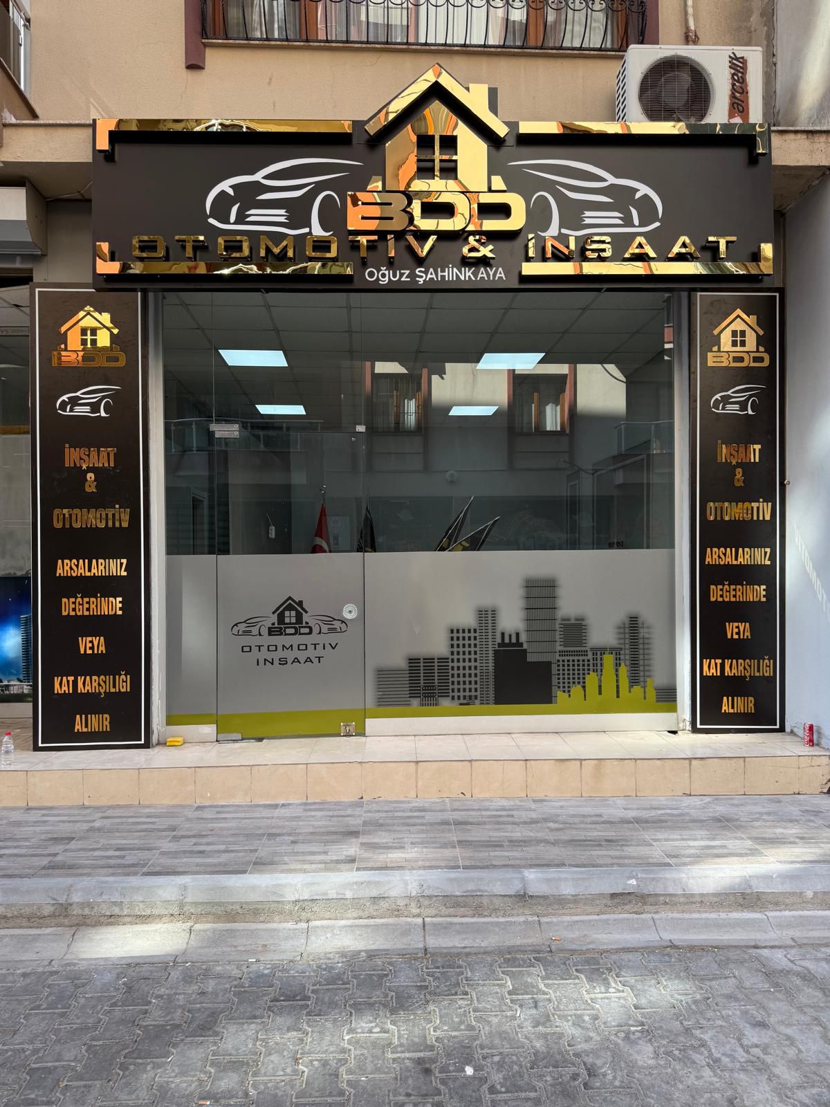 Endirekt Aydınlatma Gold Krom