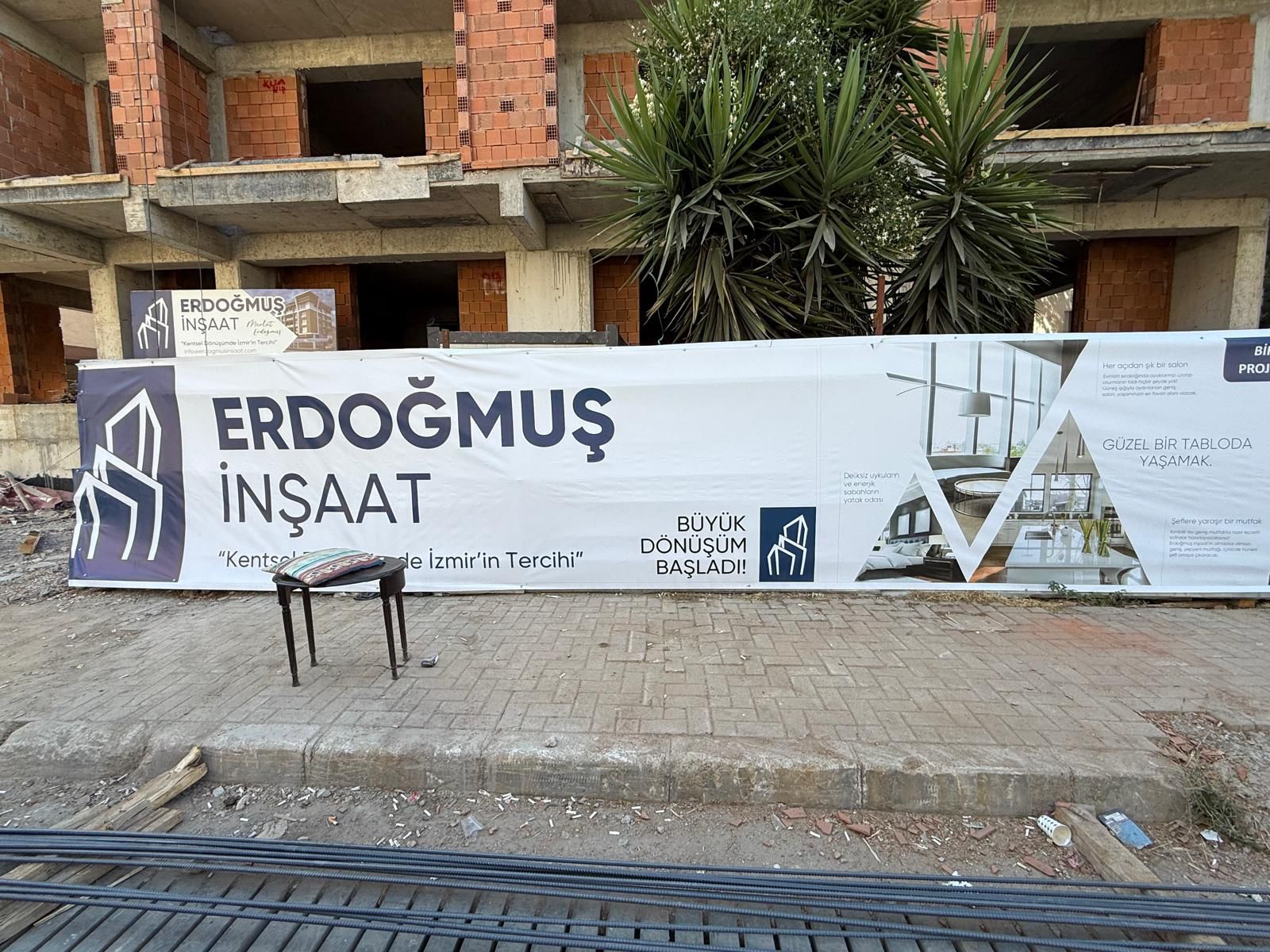 İnşaat Çevresi Branda Uygulama