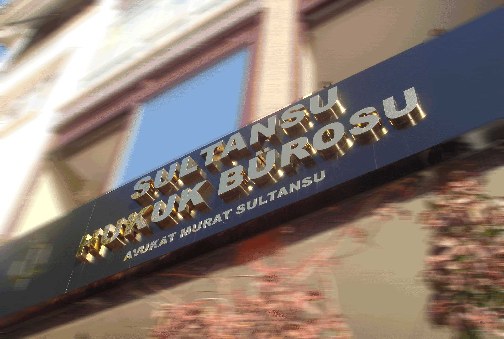 Paslanmaz Gold Krom Kutu Harf